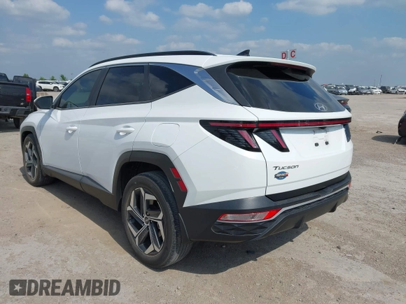 2022 Hyundai Tucson SEL with VIN 5NMJF3AE4NH108109, listed as a IAAI auction lot 42046630 with 24,459 mi miles and . Bid and sale history available at DreamBid. Image 3.