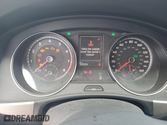 2021 Volkswagen Atlas S with VIN 1V2AP2CA4MC501931, listed as a Copart auction lot 53485375 with 127,674 mi miles and Salvage title. Bid and sale history available at DreamBid. Image 9.