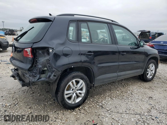 2017 Volkswagen Tiguan S with VIN WVGAV7AXXHK000187, listed as a Copart auction lot 45222535 with 70,005 mi miles and Clean Title. Bid and sale history available at DreamBid. Image 3.