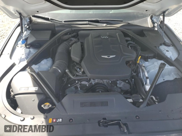 2019 Genesis G80 3.8L with VIN KMHGN4JE5KU290938, listed as a Copart auction lot 49479885 with 35,370 mi miles and Salvage Title. Bid and sale history available at carsss.com. Image 11.