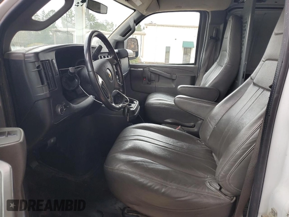 2016 Chevrolet Express Cargo Van with VIN 1GCWGAFG5G1286559, listed as a Copart auction lot 47315335 with 143,436 mi miles and Clean Title. Bid and sale history available at carsss.com. Image 7.