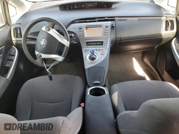 2013 Toyota Prius One with VIN JTDKN3DU1D0349859, listed as a Copart auction lot 45560535 with 167,136 mi miles and Salvage Title. Bid and sale history available at carsss.com. Image 8.