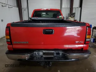 2005 GMC Sierra 1500 SLE with VIN 1GTEK14T35Z273334, listed as a Copart auction lot 61205445 with 107,518 mi miles and Salvage title. Bid and sale history available at DreamBid. Image 6.