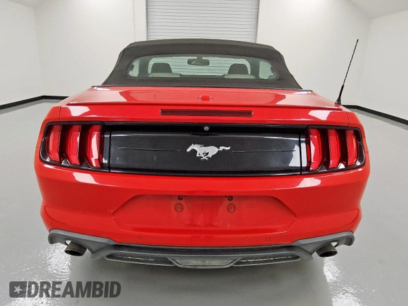 2018 Ford Mustang EcoBoost Premium with VIN 1FATP8UH4J5138674, listed as a Copart auction lot 60209075 with 107,625 mi miles and Clean title. Bid and sale history available at DreamBid. Image 6.