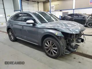 2022 Audi SQ5 Sportback Premium Plus z VIN WA124AFY3N2106433, wystawiony jako Copart lot #43756965 z przebiegiem 21 634 mil mil oraz Szkoda całkowita • Salvage title. Historia ofert i sprzedaży dostępna na DreamBid. Obrazek 4.
