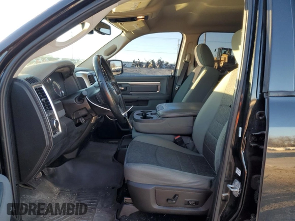 2019 Ram 1500 Classic Lone Star with VIN 1C6RR6LT0KS552134, listed as a Copart auction lot 43734505 with 142,536 mi miles and Salvage Title. Bid and sale history available at carsss.com. Image 7.