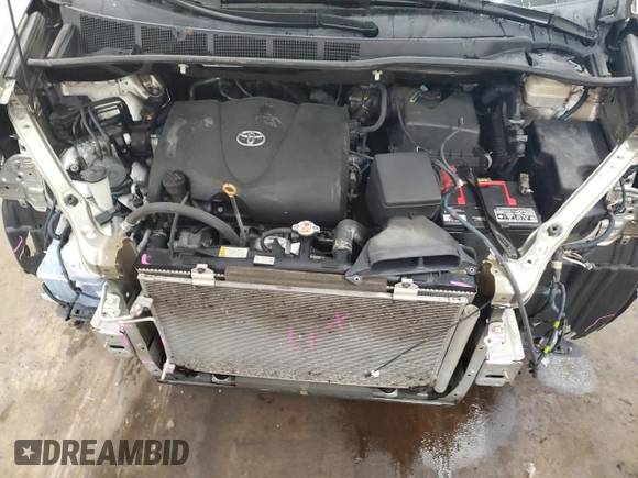2017 Toyota Sienna with VIN 5TDDZ3DC4HS174210, listed as a Copart auction lot 54411355 with 125,346 mi miles and Salvage Title. Bid and sale history available at DreamBid. Image 12.