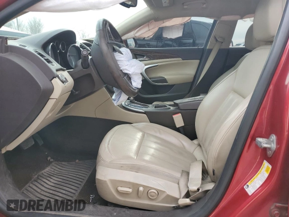 2013 Buick Regal Turbo Premium 1 с VIN 2G4GS5EV4D9131790, выставлен на аукционе Copart как лот 52050975 с пробегом 182 013 миль миль и Чистый • Clean title. История ставок и продаж доступна на DreamBid. Изображение 7.