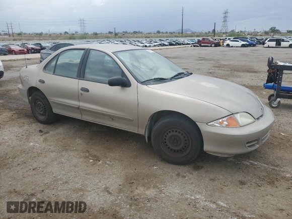 2002 Chevrolet Cavalier with VIN 1G1JC524027365578, listed as a Copart auction lot 65808005 with 55,446 mi miles and Clean title. Bid and sale history available at DreamBid. Image 4.
