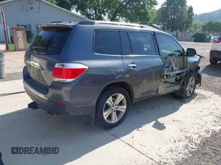 2012 Toyota Highlander Limited with VIN 5TDDK3EH8CS153044, listed as a IAAI auction lot 42565569 with 156,381 mi miles and . Bid and sale history available at DreamBid. Image 4.