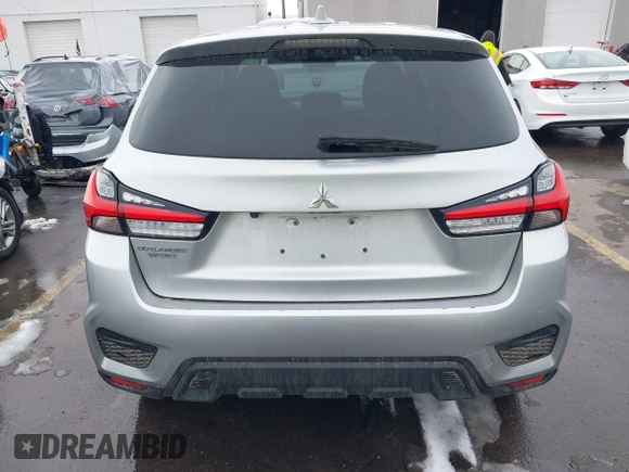 2020 Mitsubishi Outlander Sport ES 2.0 with VIN JA4AR3AU7LU024588, listed as a IAAI auction lot 41591589 with 117,495 mi miles. Bid and sale history available at carsss.com. Image 16.