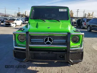 2018 Mercedes-Benz G-Class AMG G 63 with VIN WDCYC7DH5JX293111, listed as a Copart auction lot 42113955 with 60,418 mi miles and Salvage Title. Bid and sale history available at carsss.com. Image 5.