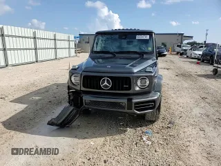 2019 Mercedes-Benz G 63 AMG with VIN WDCYC7HJ0KX320388, listed as a Copart auction lot 68794794 with 43,291 mi miles and Salvage Title. Bid and sale history available at DreamBid. Image 12.