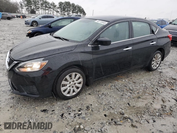 2018 Nissan Sentra S with VIN 3N1AB7AP6JY306813, listed as a Copart auction lot 48110445 with 166,862 mi miles and Non Repairable. Bid and sale history available at carsss.com. Image 1.