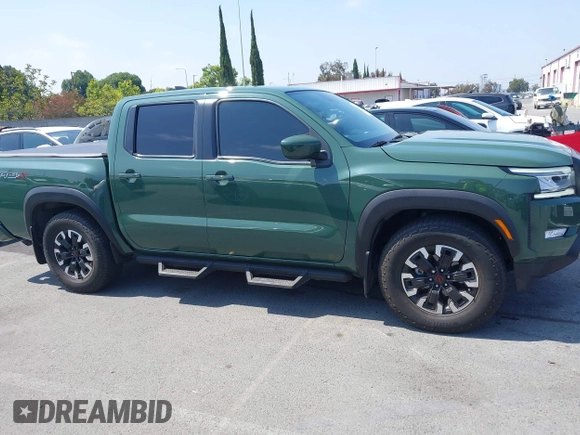 2024 Nissan Frontier SL with VIN 1N6ED1EJ0RN602640, listed as a IAAI auction lot 42465622 with 29,368 mi miles and . Bid and sale history available at DreamBid. Image 13.
