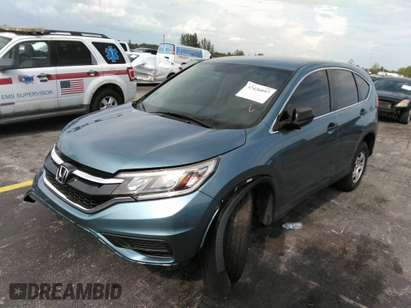 2015 Honda CR-V LX with VIN 5J6RM4H38FL127856, listed as a IAAI auction lot 37426097 with 110,846 mi miles and . Bid and sale history available at DreamBid. Image 17.