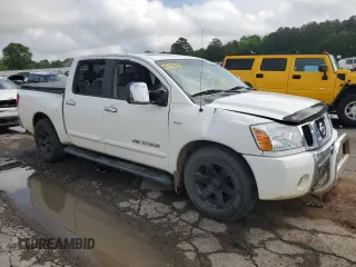 2006 Nissan Titan LE with VIN 1N6BA07A76N551183, listed as a Copart auction lot 53804515 with 216,816 mi miles and Salvage title. Bid and sale history available at DreamBid. Image 4.