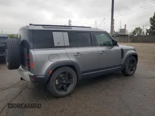 2020 Land Rover Defender SE z VIN SALEP7EU5L2023135, wystawiony jako Copart lot #53918005 z przebiegiem 73 427 mil mil oraz Szkoda całkowita • Salvage title. Historia ofert i sprzedaży dostępna na DreamBid. Obrazek 3.