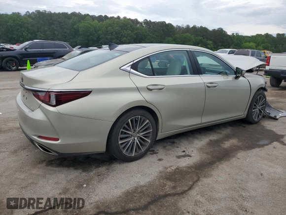 2022 Lexus ES 350 z VIN 58ADZ1B14NU139183, wystawiony jako Copart lot #54049715 z przebiegiem 36 772 mil mil oraz Szkody całkowita. Historia ofert i sprzedaży dostępna na DreamBid. Obrazek 3.