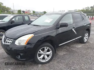 2011 Nissan Rogue SV with VIN JN8AS5MT7BW170697, listed as a IAAI auction lot 41980355 with 179,787 mi miles. Bid and sale history available at carsss.com. Image 2.