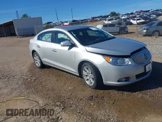 2012 Buick LaCrosse Premium 1 with VIN 1G4GD5E39CF114806, listed as a IAAI auction lot 41592064 with 169,100 mi miles. Bid and sale history available at carsss.com. Image 1.