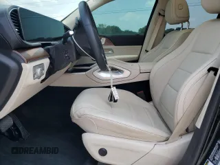 2023 Mercedes-Benz GLE 450 with VIN 4JGFB5KBXPA942055, listed as a Copart auction lot 59497515 with 24,857 mi miles and Salvage title. Bid and sale history available at DreamBid. Image 7.