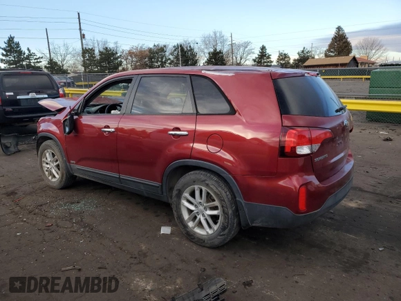 2015 Kia Sorento LX z VIN 5XYKTCA60FG603781, wystawiony jako Copart lot #43392625 z przebiegiem 84 344 mil mil oraz Szkoda całkowita • Salvage title. Historia ofert i sprzedaży dostępna na DreamBid. Obrazek 2.