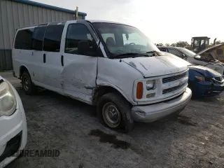 1997 Chevrolet Express with VIN 1GAGG25R9V1107376, listed as a Copart auction lot 71819984 with 178,408 mi miles and Salvage Title. Bid and sale history available at carsss.com. Image 4.
