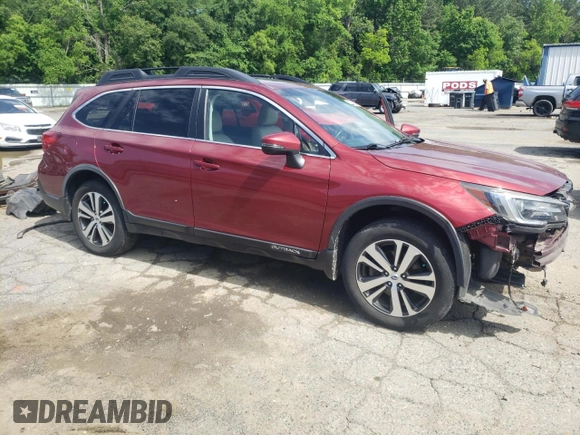 2018 Subaru Outback Limited with VIN 4S4BSANC8J3250061, listed as a Copart auction lot 55664745 with 91,964 mi miles and Salvage Title. Bid and sale history available at DreamBid. Image 4.