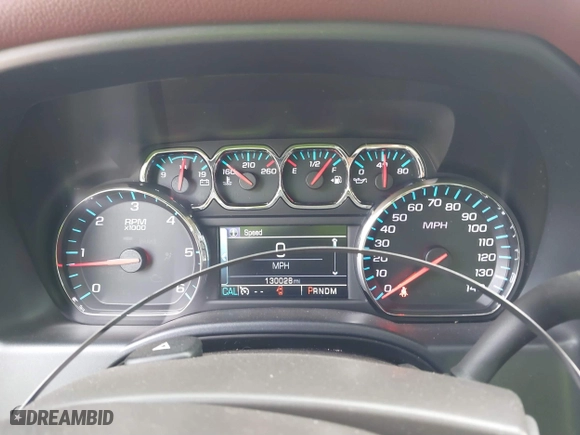 2015 Chevrolet Silverado 1500 High Country with VIN 3GCUKTEC7FG205805, listed as a IAAI auction lot 41815859 with 130,028 mi miles. Bid and sale history available at carsss.com. Image 7.