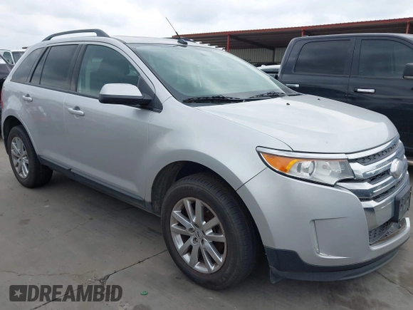 2014 Ford Edge SEL with VIN 2FMDK3JC7EBB21504, listed as a IAAI auction lot 42139586 with 174,221 mi miles. Bid and sale history available at carsss.com. Image 1.