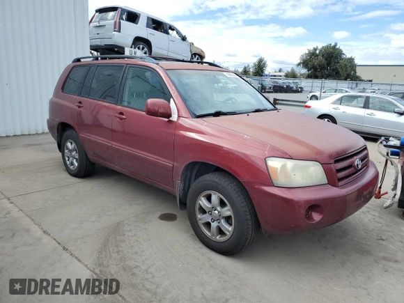 2005 Toyota Highlander z VIN JTEEP21A050118511, wystawiony jako Copart lot #48081645 z przebiegiem 204 087 mil mil oraz Czysty tytuł • Clean title. Historia ofert i sprzedaży dostępna na DreamBid. Obrazek 4.