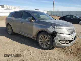 2016 Lincoln MKX Reserve with VIN 2LMTJ8LP2GBL59375, listed as a Copart auction lot 48357065 with 198,357 mi miles and Salvage Title. Bid and sale history available at DreamBid. Image 4.