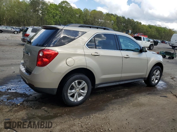2010 Chevrolet Equinox 1LT with VIN 2CNALDEW7A6262294, listed as a Copart auction lot 51782955 with 69,172 mi miles and Salvage Title. Bid and sale history available at DreamBid. Image 3.