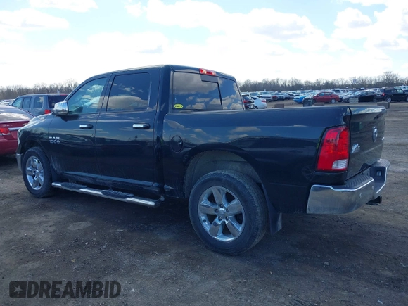 2018 Ram 1500 Big Horn with VIN 3C6RR7LG7JG203096, listed as a IAAI auction lot 41796056 with 110,205 mi miles. Bid and sale history available at carsss.com. Image 14.