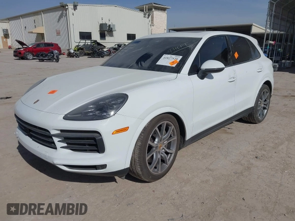 2019 Porsche Cayenne S with VIN WP1AB2AY7KDA64786, listed as a IAAI auction lot 41827520 with 75,785 mi miles and . Bid and sale history available at DreamBid. Image 2.