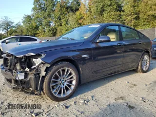 2012 BMW 5 Series GT 535i xDrive with VIN WBASP2C50CC338683, listed as a Copart auction lot 75481424 with 53,785 mi miles and Salvage Title. Bid and sale history available at carsss.com. Image 1.