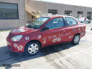 2003 Toyota ECHO with VIN JTDAT123530262769, listed as a IAAI auction lot 41749734 with 121,621 mi miles. Bid and sale history available at carsss.com. Image 2.