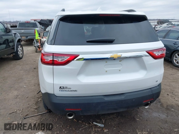 2019 Chevrolet Traverse LT Cloth with VIN 1GNERGKW8KJ106481, listed as a IAAI auction lot 41705659 with 51,119 mi miles. Bid and sale history available at carsss.com. Image 17.