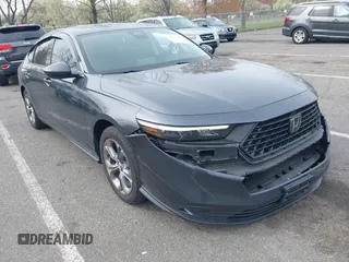 2024 Honda Accord EX с VIN 1HGCY1F38RA001693, выставлен на аукционе IAAI как лот 42059309 с пробегом 29 439 миль миль и . История ставок и продаж доступна на DreamBid. Изображение 1.