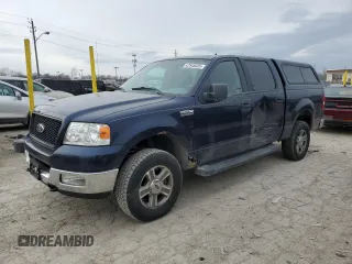 2005 Ford F-150 XLT with VIN 1FTPW14575FB50779, listed as a Copart auction lot 47545025 with 158,779 mi miles and Clean Title. Bid and sale history available at carsss.com. Image 1.