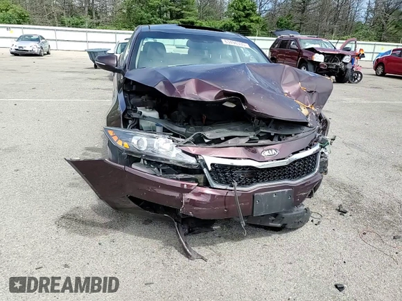 2013 Kia Optima EX with VIN 5XXGN4A77DG126248, listed as a Copart auction lot 63496335 with 149,848 mi miles and Salvage title. Bid and sale history available at DreamBid. Image 13.