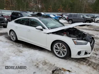 2022 Audi A5 Sportback Premium with VIN WAUABCF5XNA006275, listed as a Copart auction lot 37063213 with 11,690 mi miles. Bid and sale history available at carsss.com. Image 4.