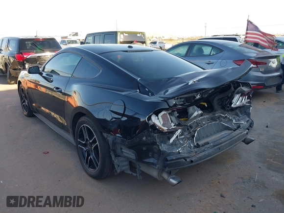 2019 Ford Mustang EcoBoost with VIN 1FA6P8TH1K5168568, listed as a IAAI auction lot 41681821 with 116,302 mi miles and . Bid and sale history available at carsss.com. Image 14.