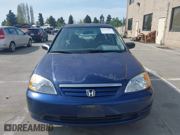 2003 Honda Civic LX with VIN 2HGES16553H561692, listed as a IAAI auction lot 41993872 with 201,413 mi miles and . Bid and sale history available at DreamBid. Image 12.