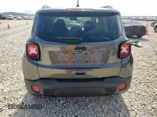 2018 Jeep Renegade Latitude with VIN ZACCJABB7JPG74043, listed as a Copart auction lot 56652985 with 24,941 mi miles and Clean title. Bid and sale history available at DreamBid. Image 6.