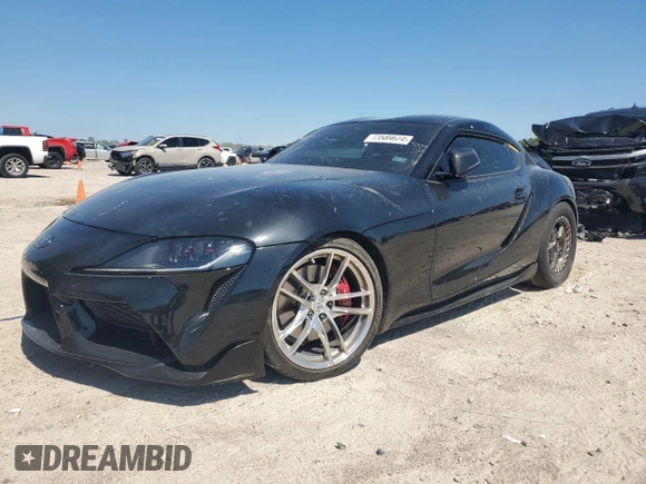 2021 Toyota GR Supra 3.0 with VIN WZ1DB0C08MW045716, listed as a Copart auction lot 73589624 with 12,532 mi miles and Clean Title. Bid and sale history available at carsss.com. Image 1.