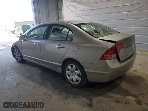 2006 Honda Civic LX with VIN 2HGFA16596H517075, listed as a Copart auction lot 48739855 with 81,174 mi miles and Salvage Title. Bid and sale history available at DreamBid. Image 2.