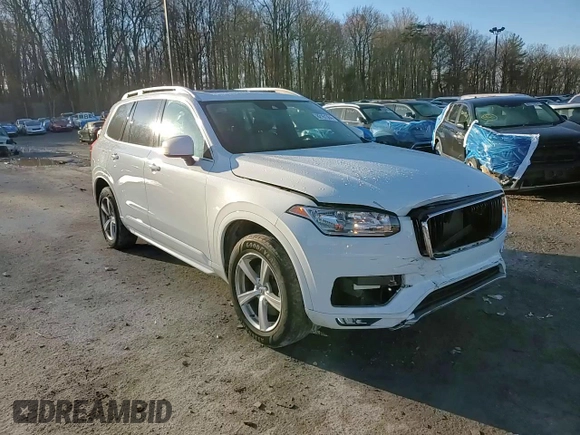 2016 Volvo XC90 Momentum with VIN YV4102XK4G1081934, listed as a Copart auction lot 82161364 with 74,450 mi miles and Salvage Title. Bid and sale history available at carsss.com. Image 14.