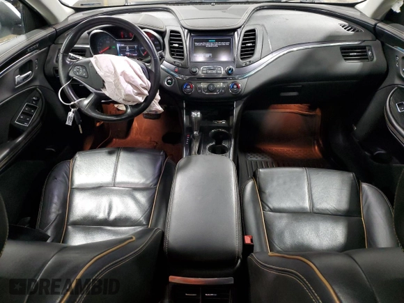 2016 Chevrolet Impala LTZ z VIN 2G1145S37G9142853, wystawiony jako Copart lot #57564675 z przebiegiem 153 596 mil mil oraz Szkoda całkowita • Salvage title. Historia ofert i sprzedaży dostępna na DreamBid. Obrazek 8.